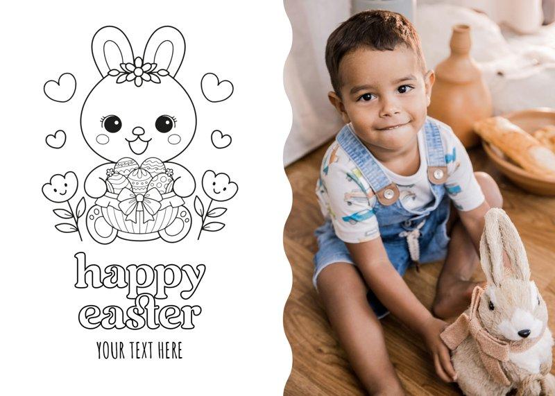 Love Easter Photo Coloring